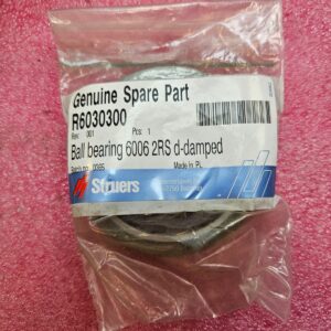 STRUERS R6030300 Ball bearing 6006 2RS d-damped