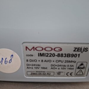 MOOG IMI220-883B901 CONTROLLER CPU MODULE 883B901