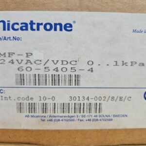 Micatrone MF-P 60-5405-4 0 .......1 1KPa