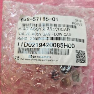 Shimadzu 638-57165-01 VALVE ASSY,GAS FLOW CAR