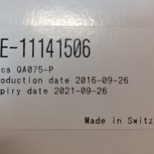 METTLER TOLEDO 11141506 Dosing Head Powder Test QA075-P