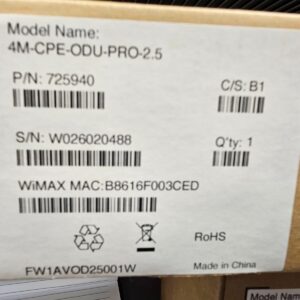 NEW Wimax Alvarion Telrad 725940 2.5 ghz