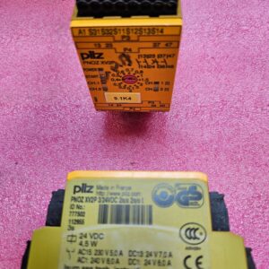 PILZ MUSHROOM PNOZ XV2P 3/24VDC 2n/o 2n/o t 777502