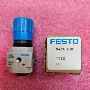 FESTO 526261 Pressure Regulator, M5, 120 l/min, 1 to 10 bar, 0.5 to 7 bar