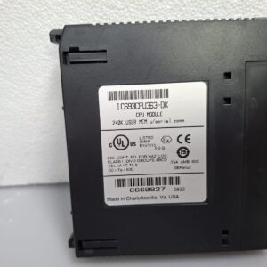 GE FANUC IC693CPU363-DK CPU MODULE 240K USER MEM W/SERIAL COMM.