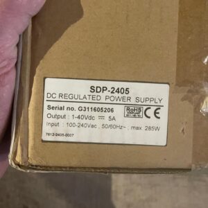 Manson 8DP2405 Remote Programming Switching Mode DC Regulated Power Supply