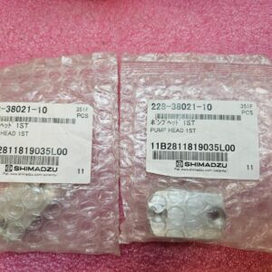 Shimadzu 228-38021-10 Pump head 1st new type- NEW Shimadzu SEALED