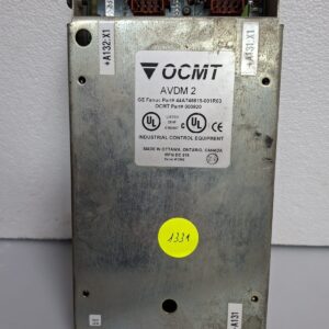 GE Fanuc OCMT AVDM 2 Control Module Part# 44A746619-001R03