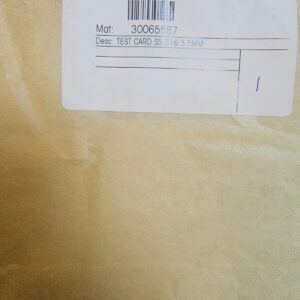 30065587 TEST CARD SS 316 3.5 METTLER TOLEDO