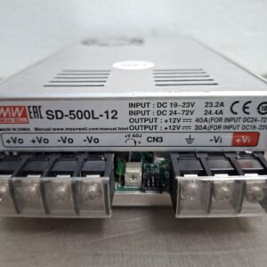Mean Well SD-500L-12 DC-DC Converter - 480W - 19~72V in 12V out