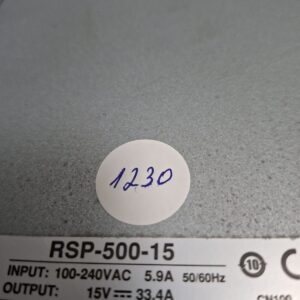 1pcs USED MEAN WELL RSP-500-15 Switching Power Supply