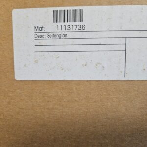 11131736 Side glass XP/XS METTLER TOLEDO