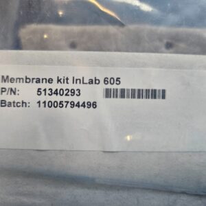 51340293 INLAB 605 MEMBRANE KIT METTLER TOLEDO