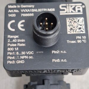 Sika flow sensor VVXA1SNL00TRUM06 flow sensor PN 10 2-40l/min sensor