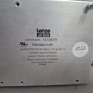 Lenze 13125078 FS21002-11-07
