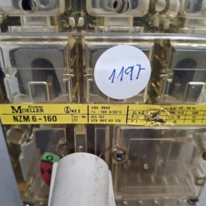 Klockner-Moeller NZM6-160 Circuit Breaker Disconnect 3-Pole 160A