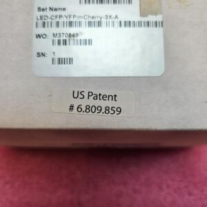 NIKON MXR00241 LED-CFP/YFP/mCherry-3X-A Filter SEMROCK