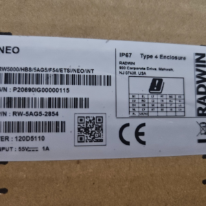 RW-5AG5-2854 RW5000/HBS/5AG5/F54/ETSI/NEO/INT ETSI 5.4 GHz RADWIN NEW