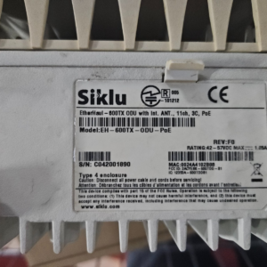 Siklu - (EH-600TX-ODU-PoE) - EtherHaul ODU Extend Range with Integrated Ceragon