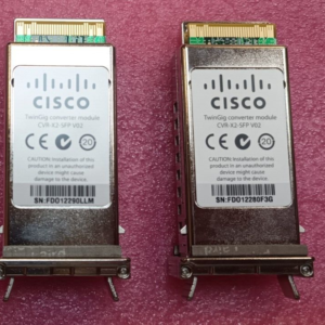Lot of (2) Cisco TwinGig Converter Module CVR-X2-SFP V02