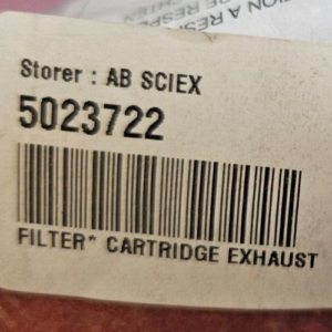 AB SCIEX 5023722 FILTER* CARTRIDGE EXHAUST