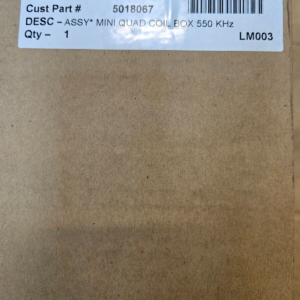 AB SCIEX 5018067 + 5016919 new packed