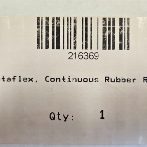 DataFlex Plus acessory pn: 216369 video JET continuous rubber roller
