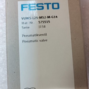 Festo VUWS-L25-M52-M-G14 575515 Pneumatic valve