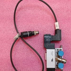 FESTO MEH-5/2-5,0-B (173128) w/ MEH-3-24V DC Air Solenoid Valve