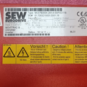 SEW Eurodrive MC07B0004-2B1-4-00 / FSC11B