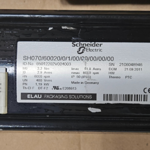 Schneider Electric 650-2202V0040003 - PN SH070/6002/01/0000/0000/00