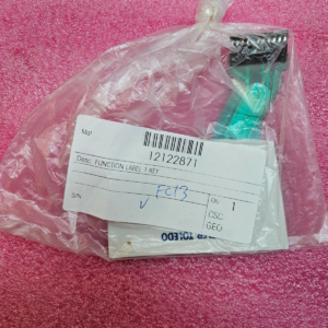 METTLER TOLEDO 12122871 FUNCTION LABEL 1 KEY